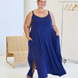 Annika Dress - Navy