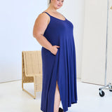 Annika Dress - Navy
