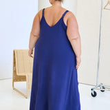Annika Dress - Navy