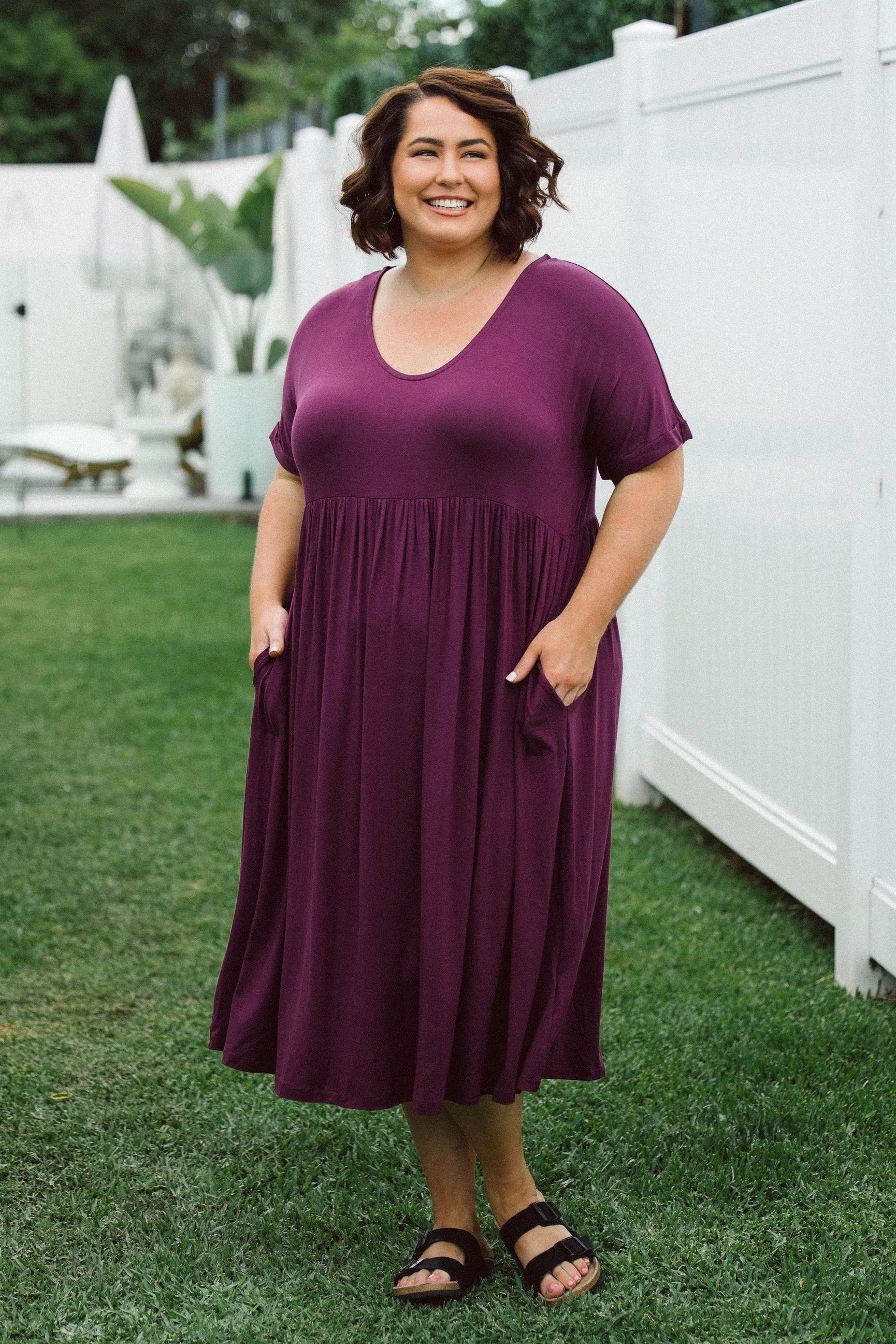 Ashleigh Dress Berry