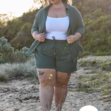 Reese Shirt & Romy Shorts Set - Forest