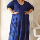 Harlow Dress - Navy