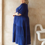 Harlow Dress - Navy