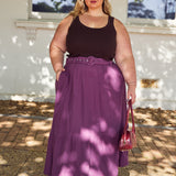 Indiana Skirt - Plum