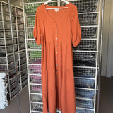 'Samples, Seconds & Archives': Melissa Dress - Orange 16/18