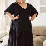 Stylish Black Plus Size Dress - Harlow Dress for Women