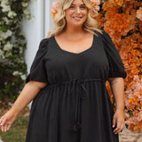 Mila Dress - Washed Black