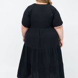 Melissa Dress - Washed Black