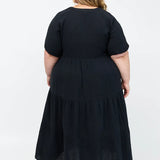 Melissa Dress - Washed Black