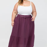 Indiana Skirt - Plum