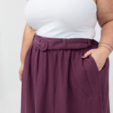 Indiana Skirt - Plum