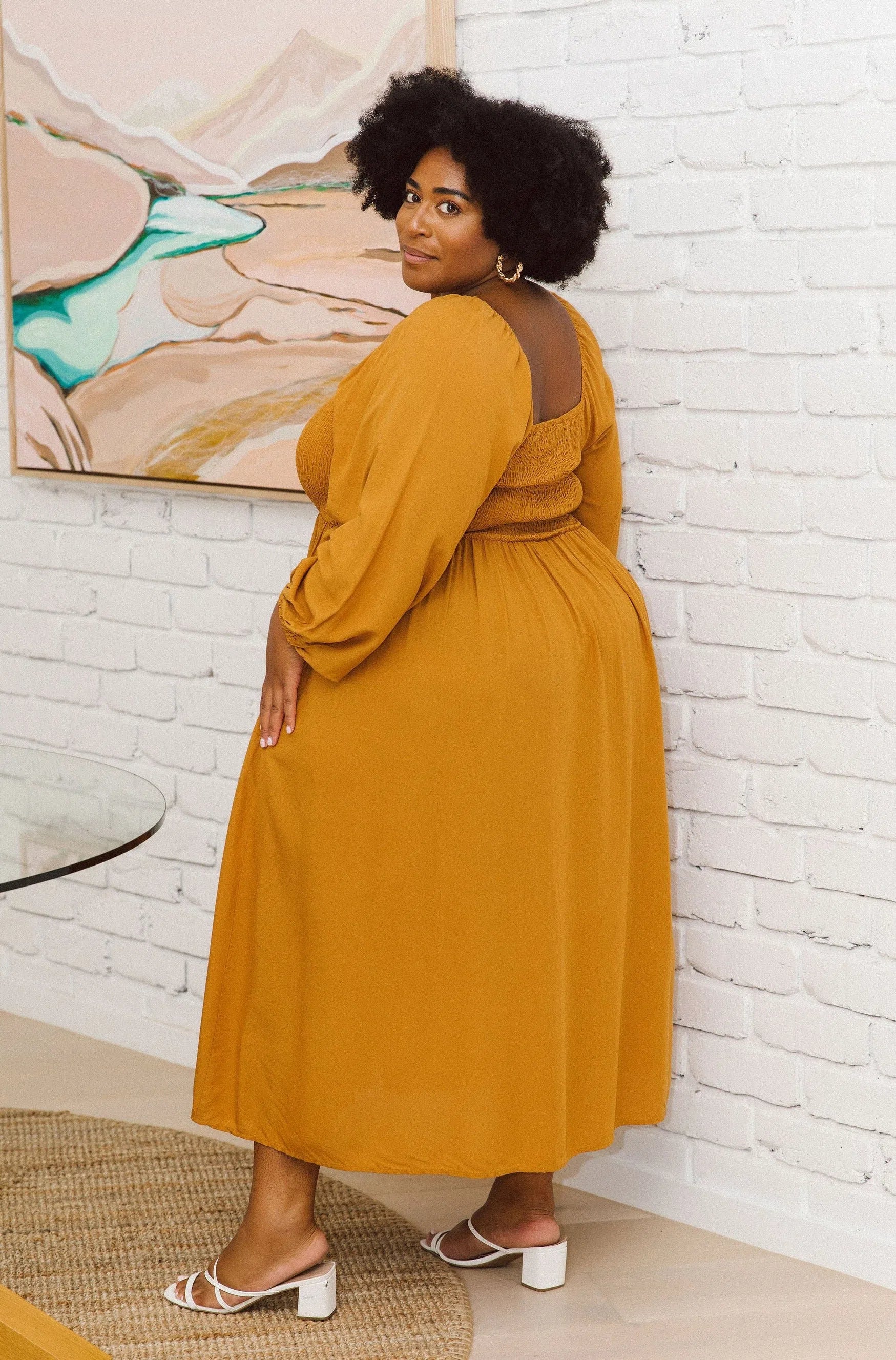 Peach The Label Plus Size Dress - Lexi Honey