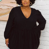 Plus Size Black Top - Elevate Your Style with Isla Top in Black at Peach The Label