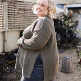 Billy Knit Jumper - Olive