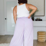 Flattering Lilac Plus Size Pants - Darcy Pants by Peach The Label