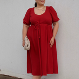 Mila Dress - Red