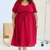 Mila Dress - Red