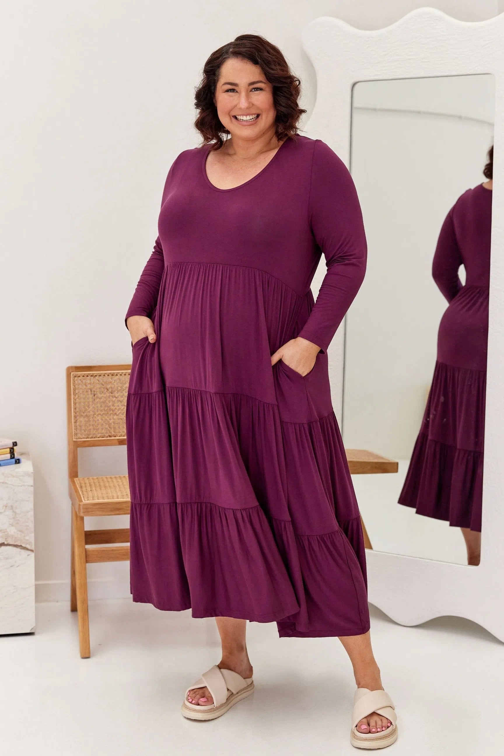 SIZE 26 28 DRESSES Peach The Label