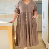 Melissa Dress - Coffee